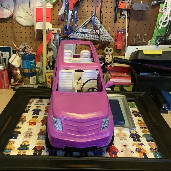 Barbie Cadillac Escalade purple SUV  euc - Picture 8 of 16